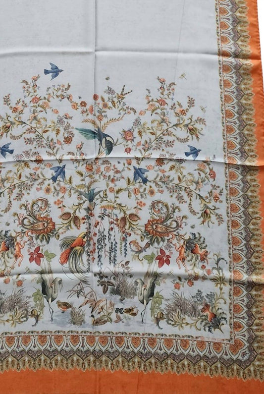 Etro - Women's Paisley & Floral Print Silk Blend Sheer Scarf