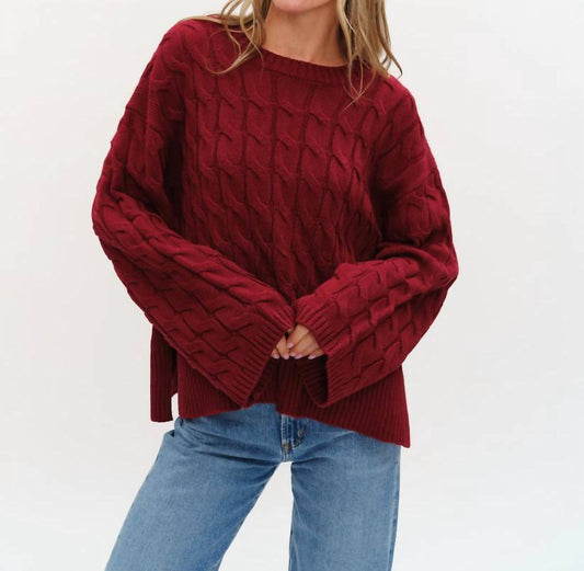 Six/Fifty - Willow Side Slit Sweater