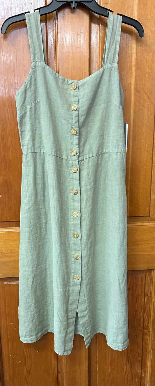 Dolcezza - Women's Button Fit Linen Dress