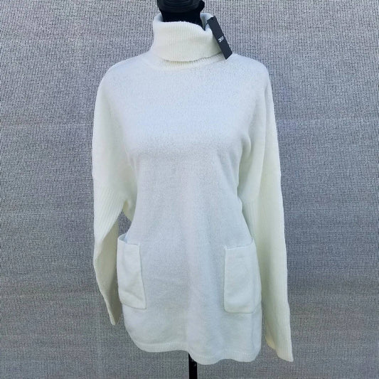 Dkny - Turtleneck Acrylic Blend Oversized Sweater