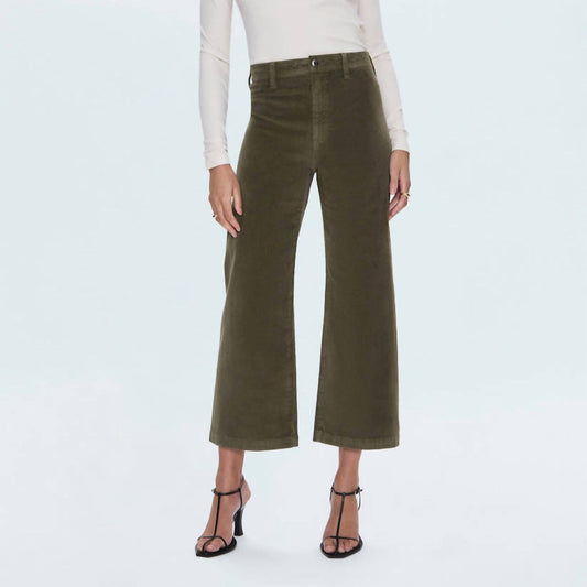 Pistola - Penny Crop High Rise Wide Leg Jeans