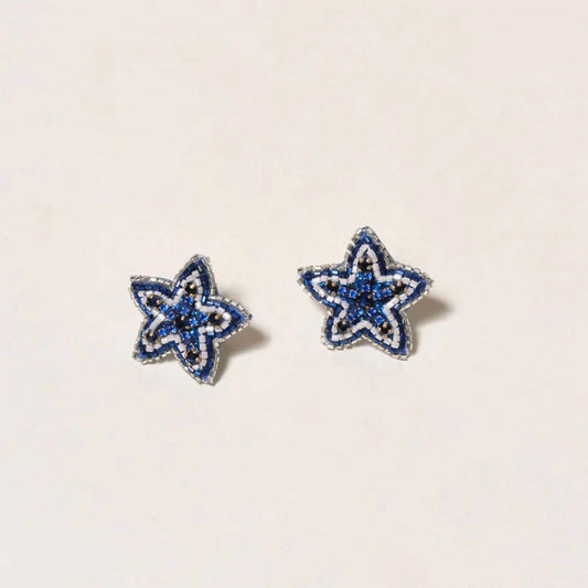 Mignonne Gavigan - Women's Beaded Star Stud Earrings
