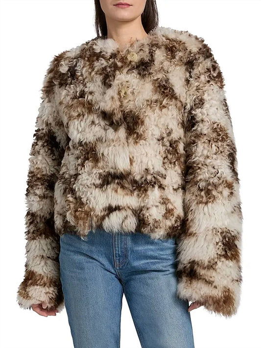 Ulla Johnson - Irina Reversible Short Shearling Coat