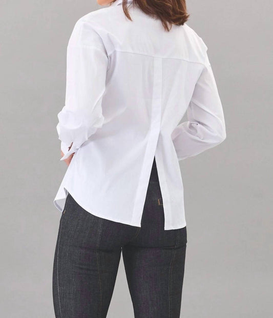 Lola & Sophie - Stretch Poplin Ribbon Shirt