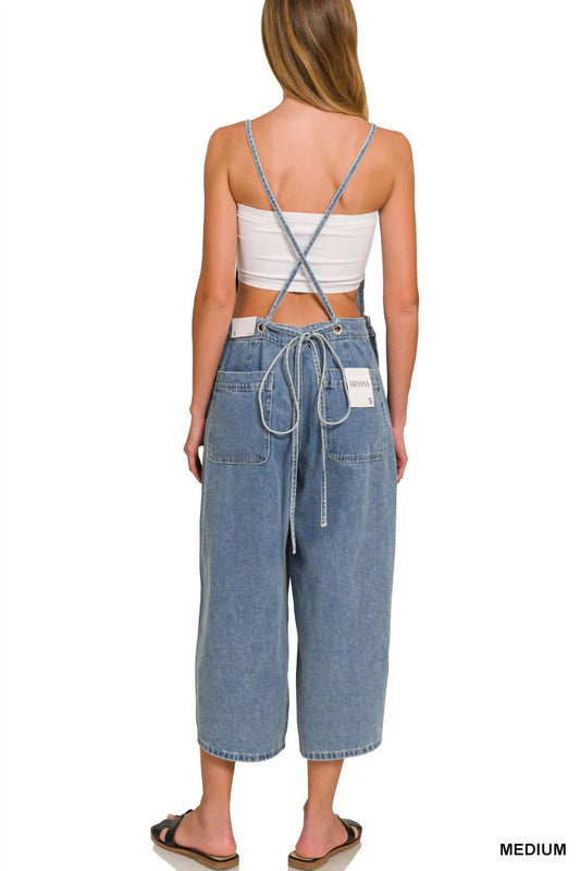 Zenana - Zoe Wide Leg Overalls