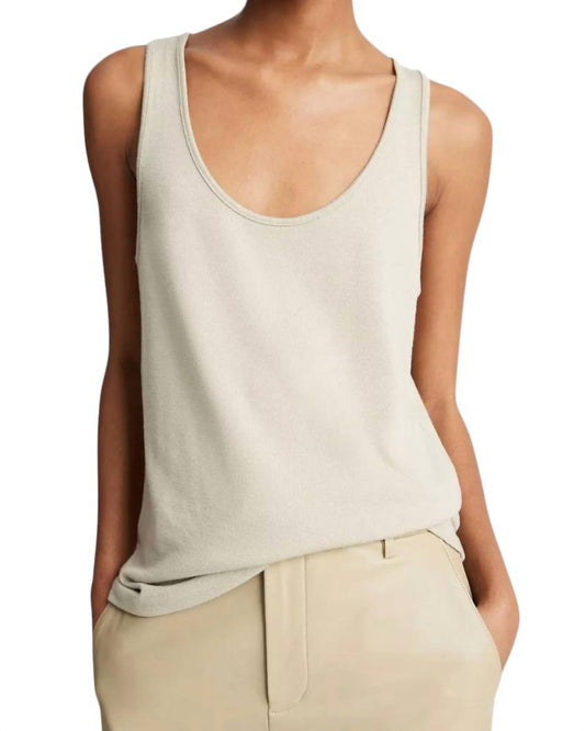 Vince - RELAXED SCOOP NECK TANK