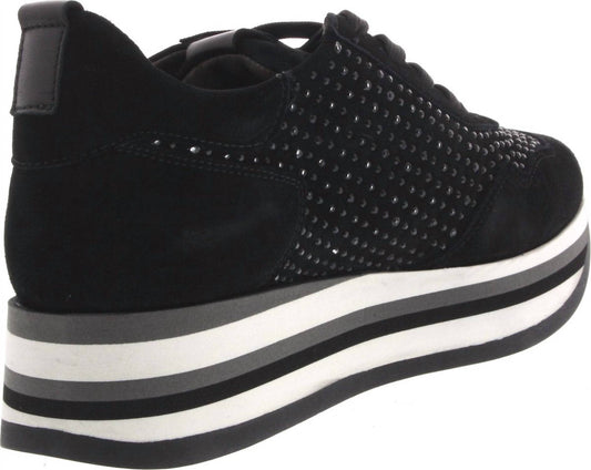 Softwaves - Women's Cassia Bling Tie Sneakers