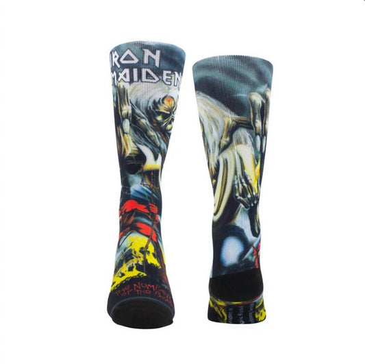 Perri’S Socks - Men's Iron Maiden The Number Of The Beast Socks
