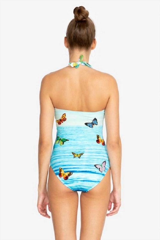 Johnny Was - Costa Azul Twist One Piece Swimsuit