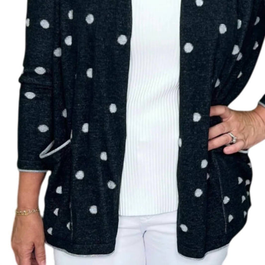 Habitat - Double Faced Dot Cardigan
