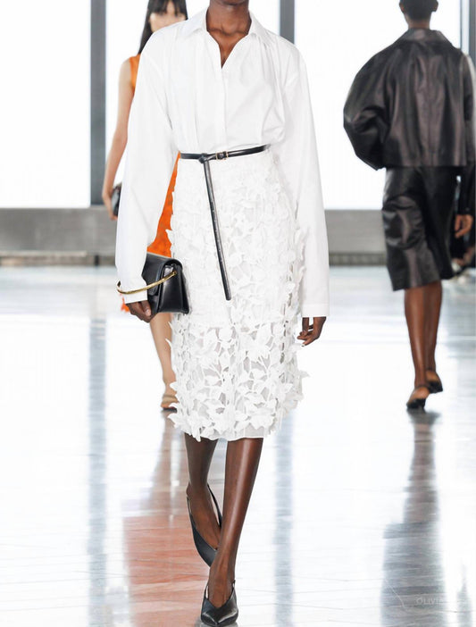 Simkhai - Ambrosia Applique Midi Skirt