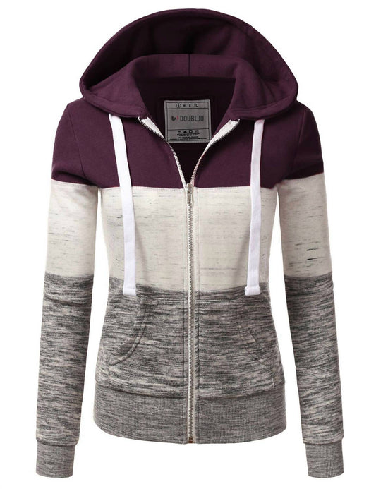Ninexis - Women's Zip-up Hoodie Jacket