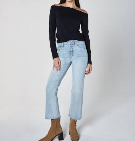 Unpublished - Marlow Crop Demi Flare Jeans