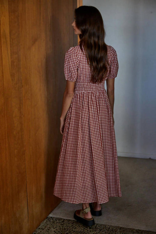 By Together - Saylor Gingham Bodice Dress
