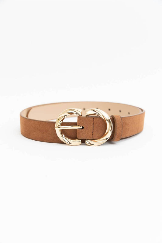 Leto - Women's Double C Shaped Buckle Belt