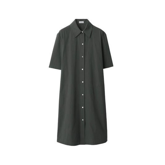 Burberry - Women's Cotton Blend Shirt Dress