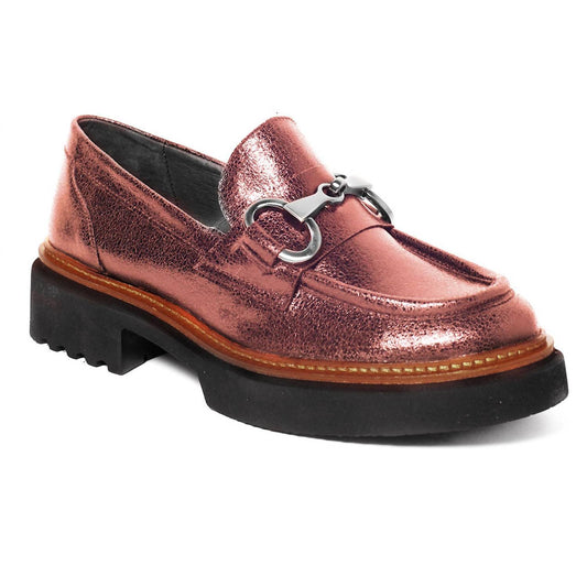 Unity In Diversity - Women's Bothy Metallic Leather Shoes