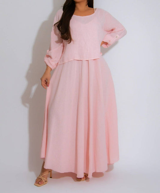 Made In Italy - Breezy Aura One Size Maxi Dress