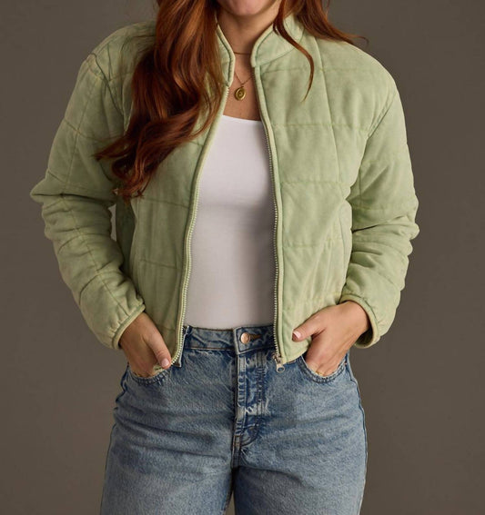 Panache - Chandler Quilted Cropped Jacket