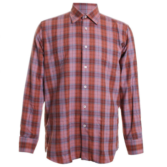Calder Carmel - Men's Luxe Ember Flannel Shirt