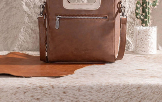 Wrangler - Top Handle Boot Scroll Fringe Tote