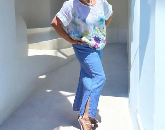 Gigi Moda - Flo Linen Capri Pants