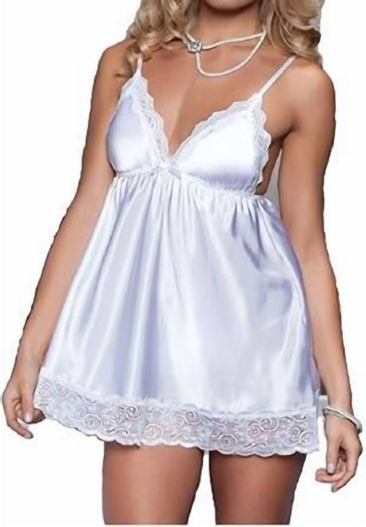 Seven Til Midnight - Enchanting Babydoll & Thong