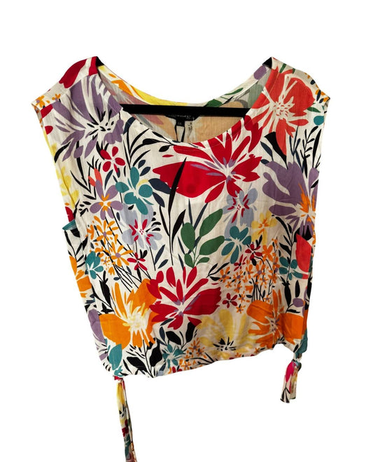 Charlie B - Women's Tie Sleeveless Top