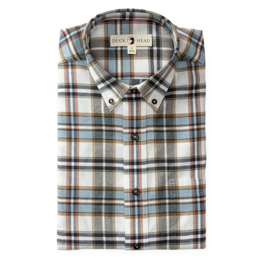 Duck Head - Cotton Flannel Plaid Long Sleeve Shirt