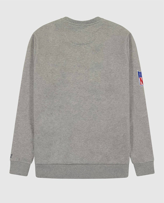 Starter - Men's New York Giants Crew Neck Sweatshirt With Zip Pockets