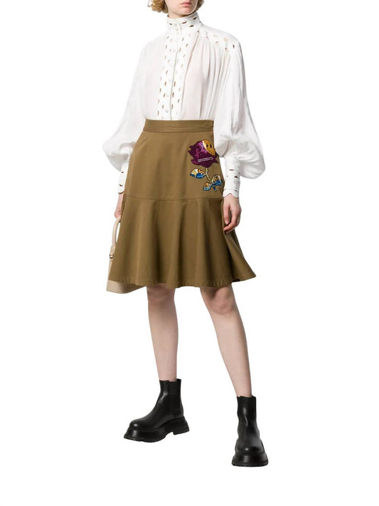 Valentino - X Undercover Sequin Embroidery Skirt