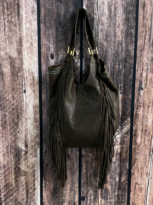 Kippys - Leather Embellished Shoulder Bag