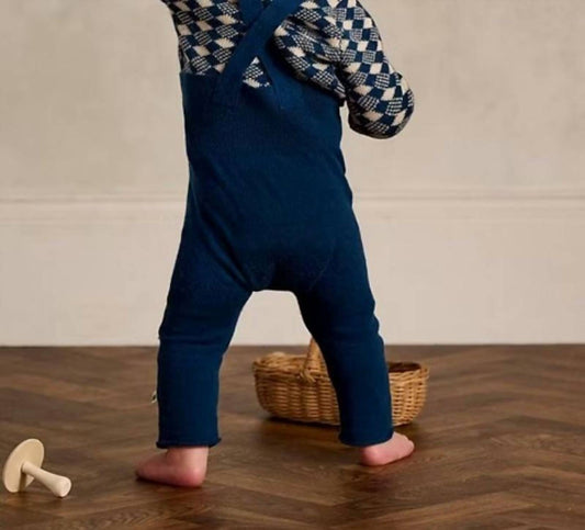 The Bonnie Mob - Babys Sweater Set Dungaree Jumpsuit