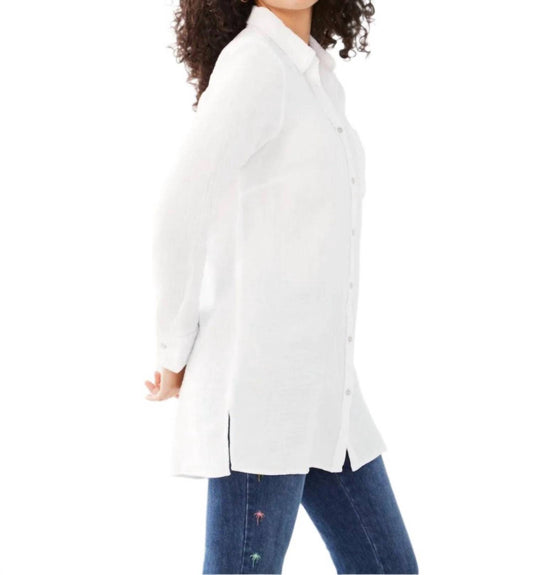 Fdj - Long Sleeve Cotton Gauze Tunic