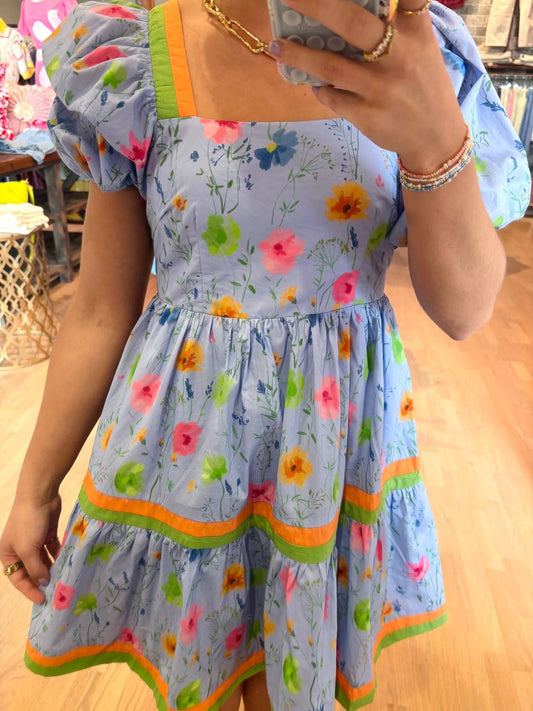 Entro - Square Neckline Mini Dress