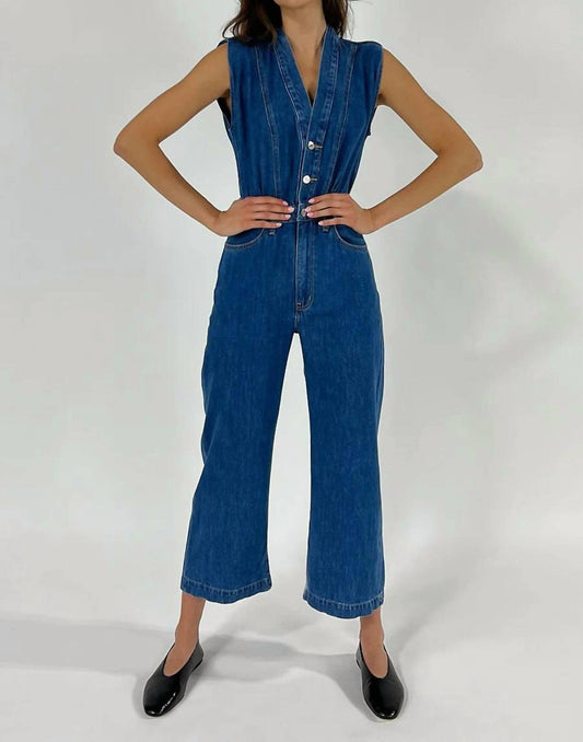 Etica - Camden Denim Jumpsuit