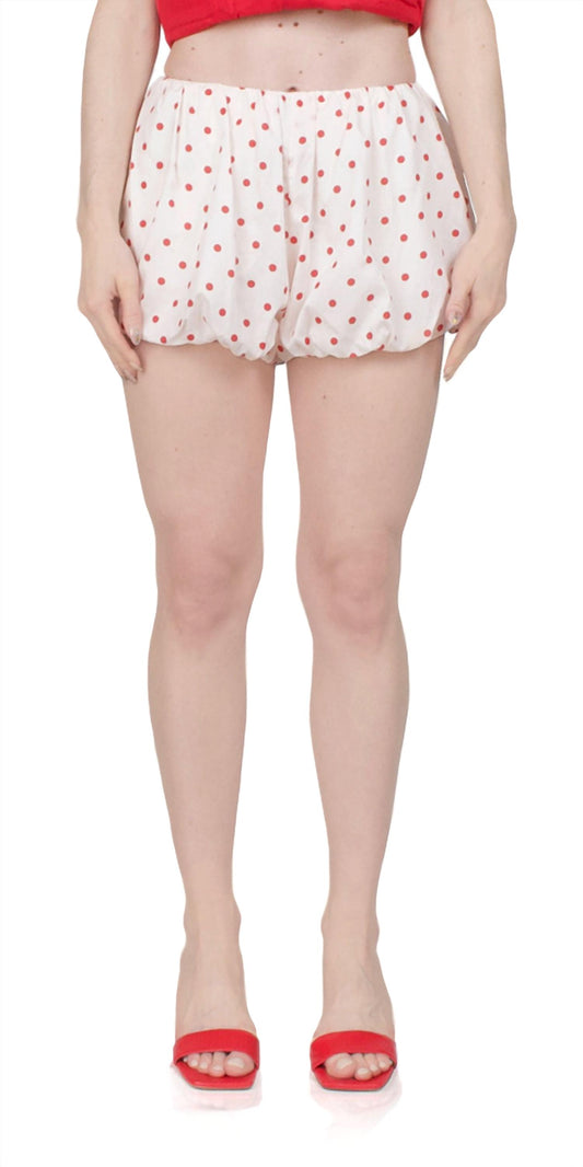 Posse - Aurelia Polka Dot Short - Petite