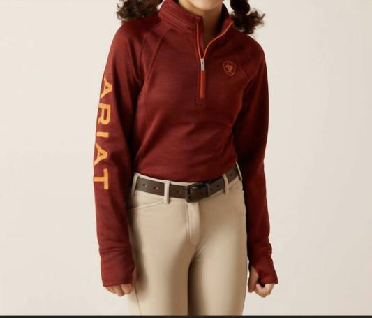 Ariat - Youth Tek Team 1/2 Zip Sweatshirt