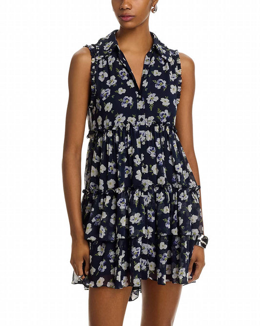 Cinq A Sept - Becci Tossed Poppies Mini Dress