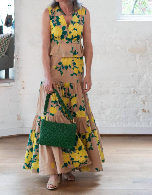 Hope For Flowers - Tiered Maxi Dress