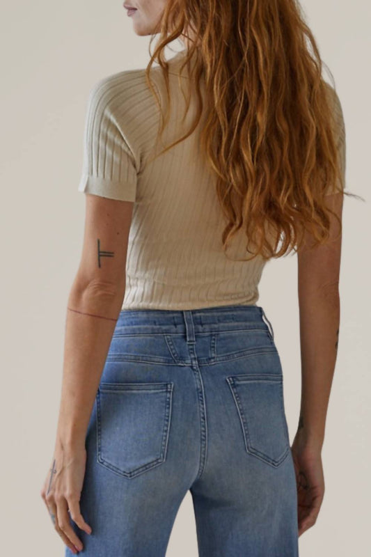 By Together - Knit Short Sleeve Top