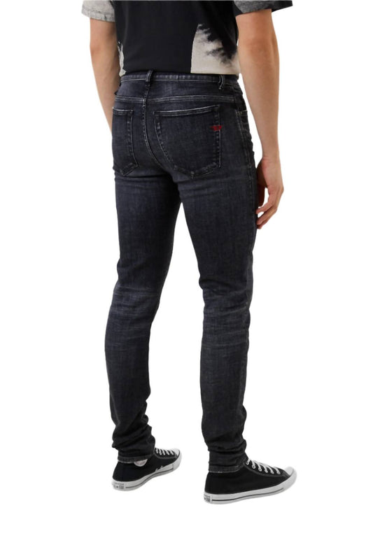 Diesel - D-amny Washed Skinny Fit Stretch Jeans Denim