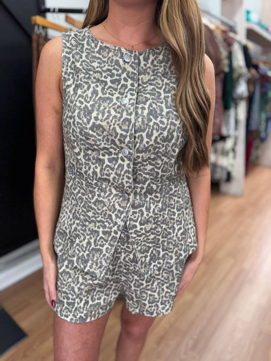 Miou Muse - Wild Ambitions Vest And Shorts Set