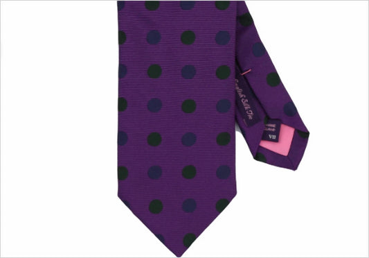 Seaward & Stearn - Men's Douglas Dots Necktie