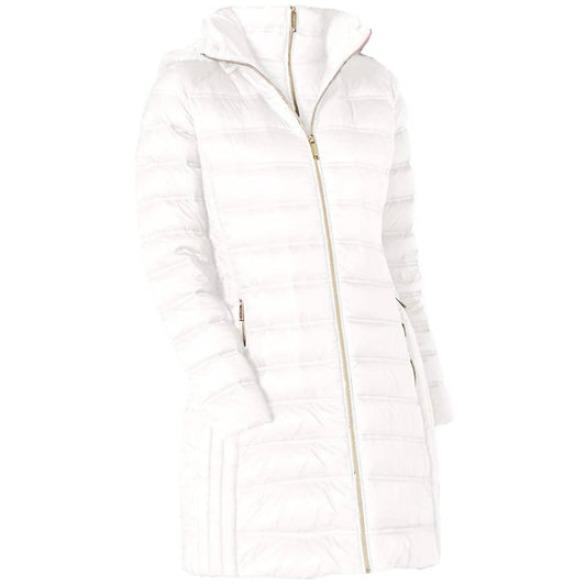 Michael Kors - Down Hooded Packable 3/4 Coat