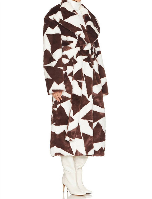 Ronny Kobo - Ilia Faux Fur Coat