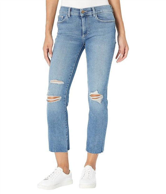 Dl1961 - Women'S - Mara Straight Mid Rise Instasculpt Ankle Jeans