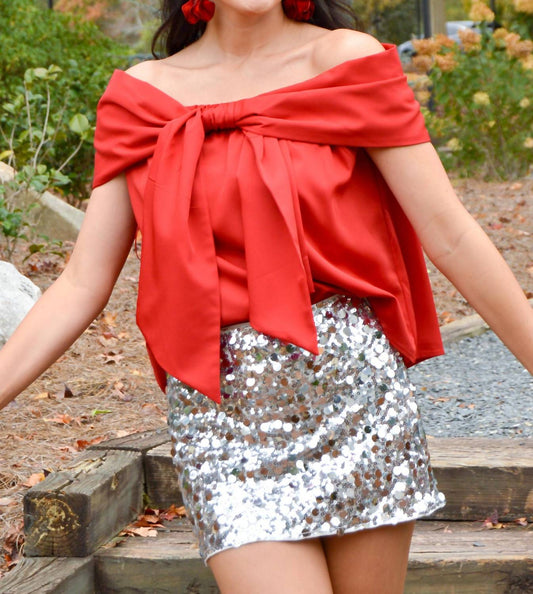 Tcec - Sassy Little Sequin Skort