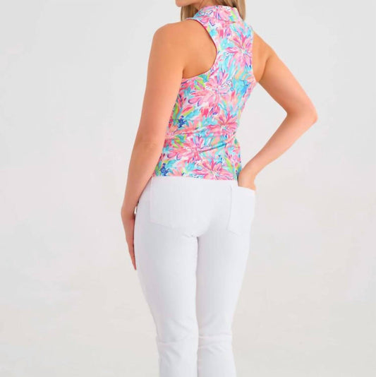 Dolcezza - Wishful Blooming Floral Print Top