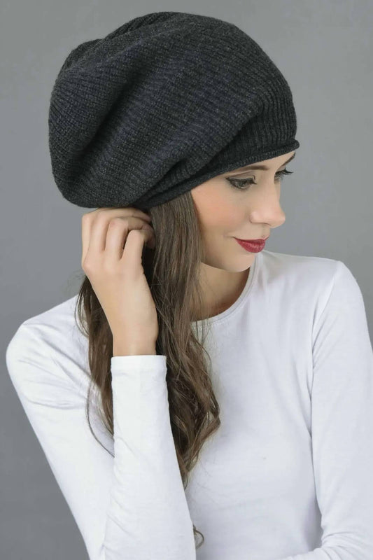 Hat Attack - Cashmere Slouchy Beanie